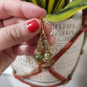 Boho Dream Faux Jade Earrings